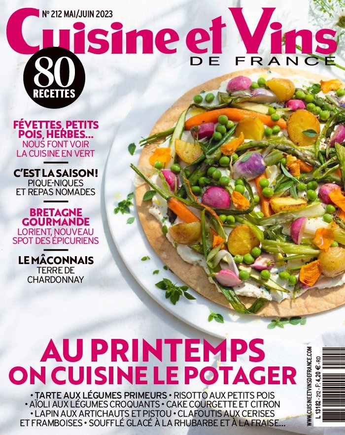 Abonnement magazine Cuisine et Vins de France à prix réduit !