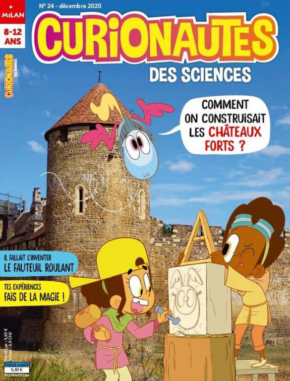 CURIONAUTES des sciences : Abonnement magazine 8 - 12 ans