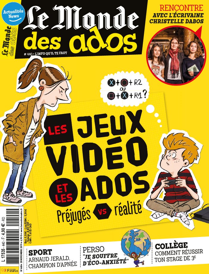 Abonnement Magazine Le Monde Des Ados A Prix Reduit