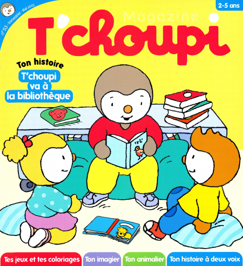 ② Tchoupi fait du ski - Livre enfant — Livres pour enfants
