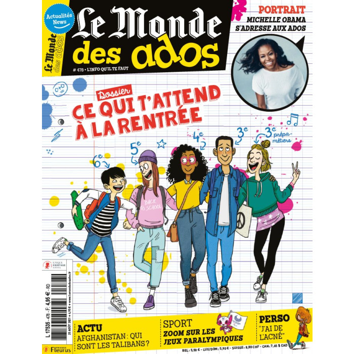 Abonnement Magazine Le Monde Des Ados A Prix Reduit